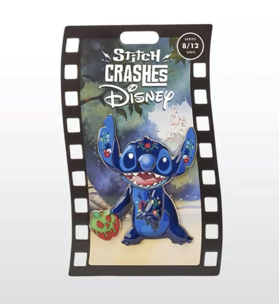 Disney Stitch Crashes Disney Pin-Snow White and Seven Dwarfs - World of Treasures