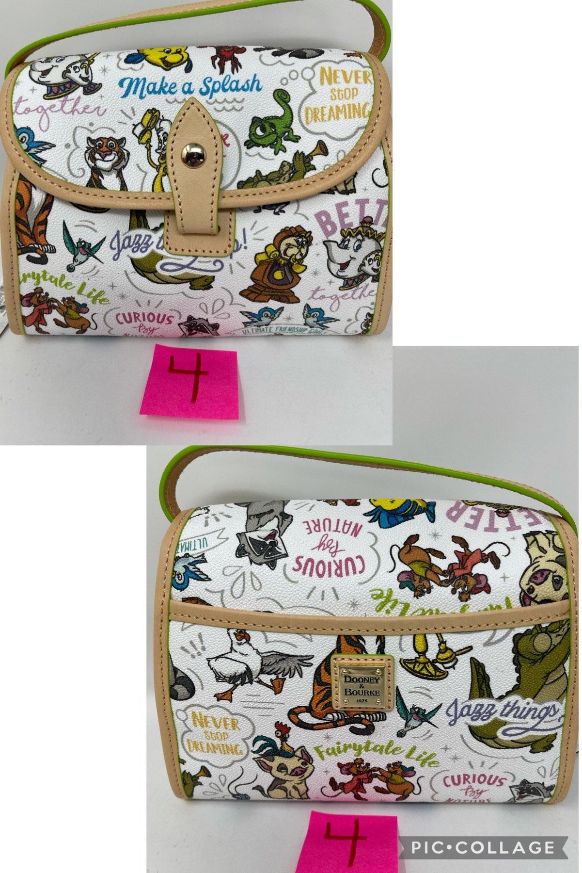 Disney Sidekicks Dooney & Bourke Flap Crossbody Bag Purse - World of Treasures