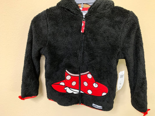 Disney Minnie Mouse Kids Fuzzy Sweatshirt