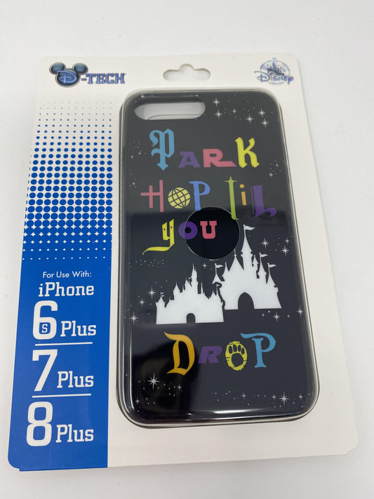 Disney D-Tech Park Hop Til You Drop Castle iPhone 6/7/8 Plus Phone Case - World of Treasures