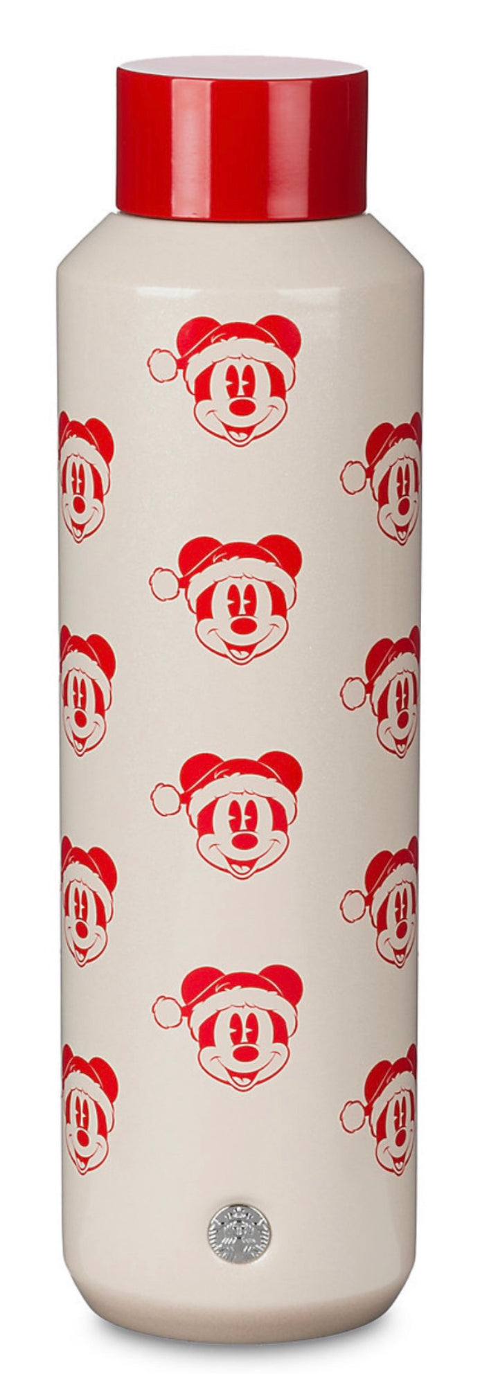 Walt Disney World Glitter Mickey Starbucks Holiday Stainless Water Bottle