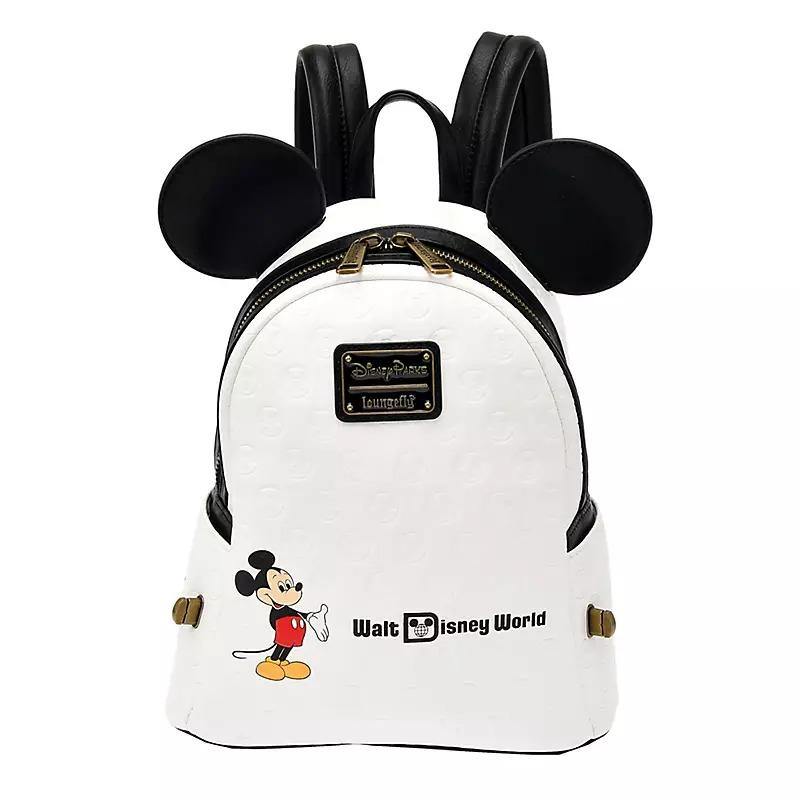 Walt Disney World 50th Anniversary Mickey 3 Way Loungefly Backpack + Fanny - World of Treasures