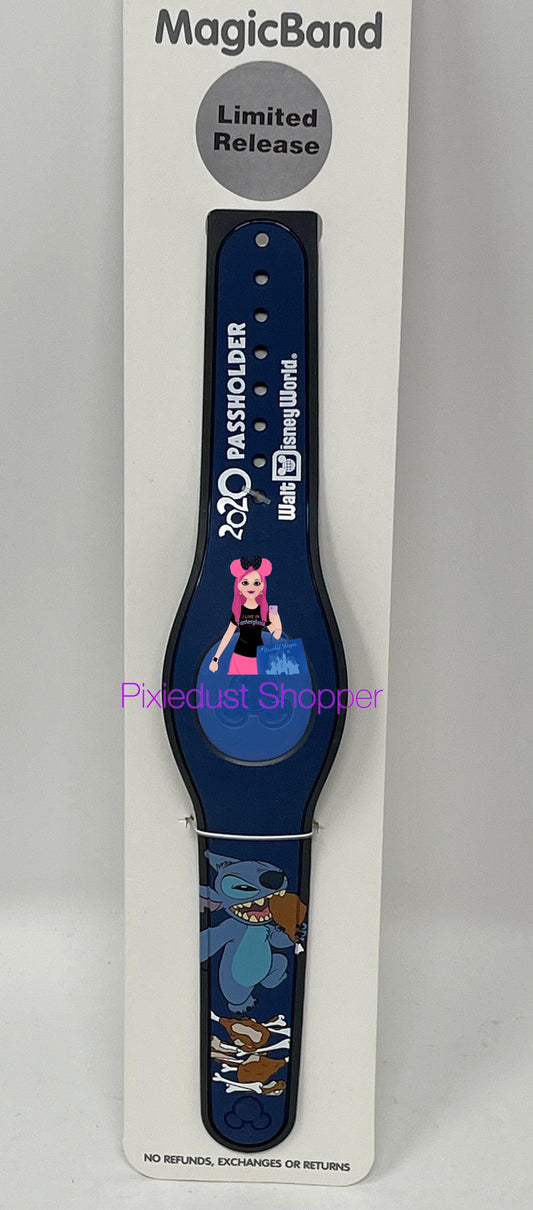 Disney 2020 Stitch Passholder Turkey Leg Magicband Limited Release - World of Treasures