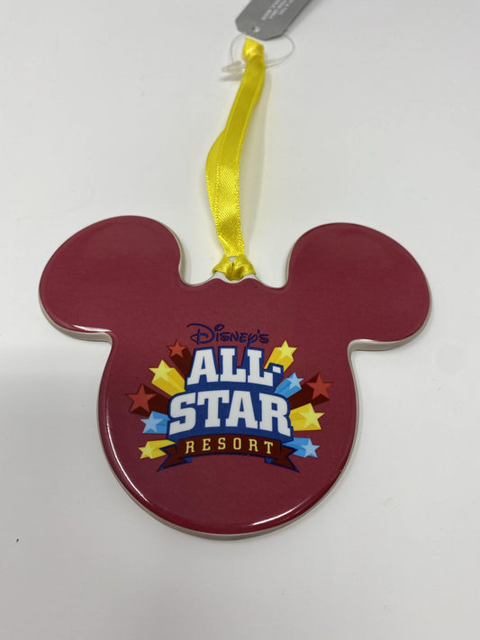 Disney All Star Movies Mickey Head Ornament - World of Treasures