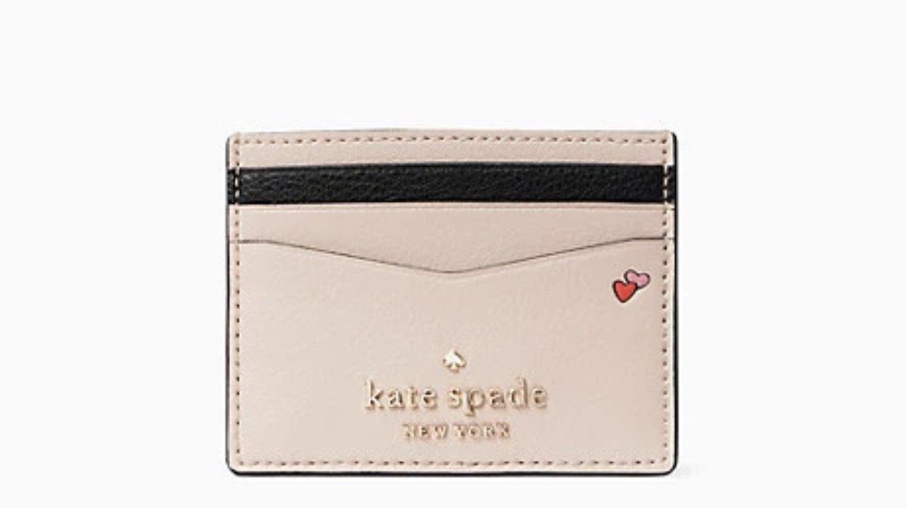 Disney X Kate Spade New York Minnie Slim Credit Card Wallet - World of Treasures