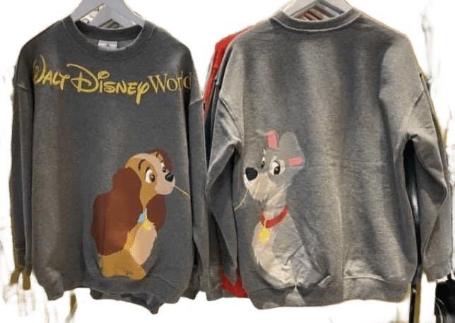 Walt Disney World Lady and the Tramp Pullover Sweatshirt - World of Treasures