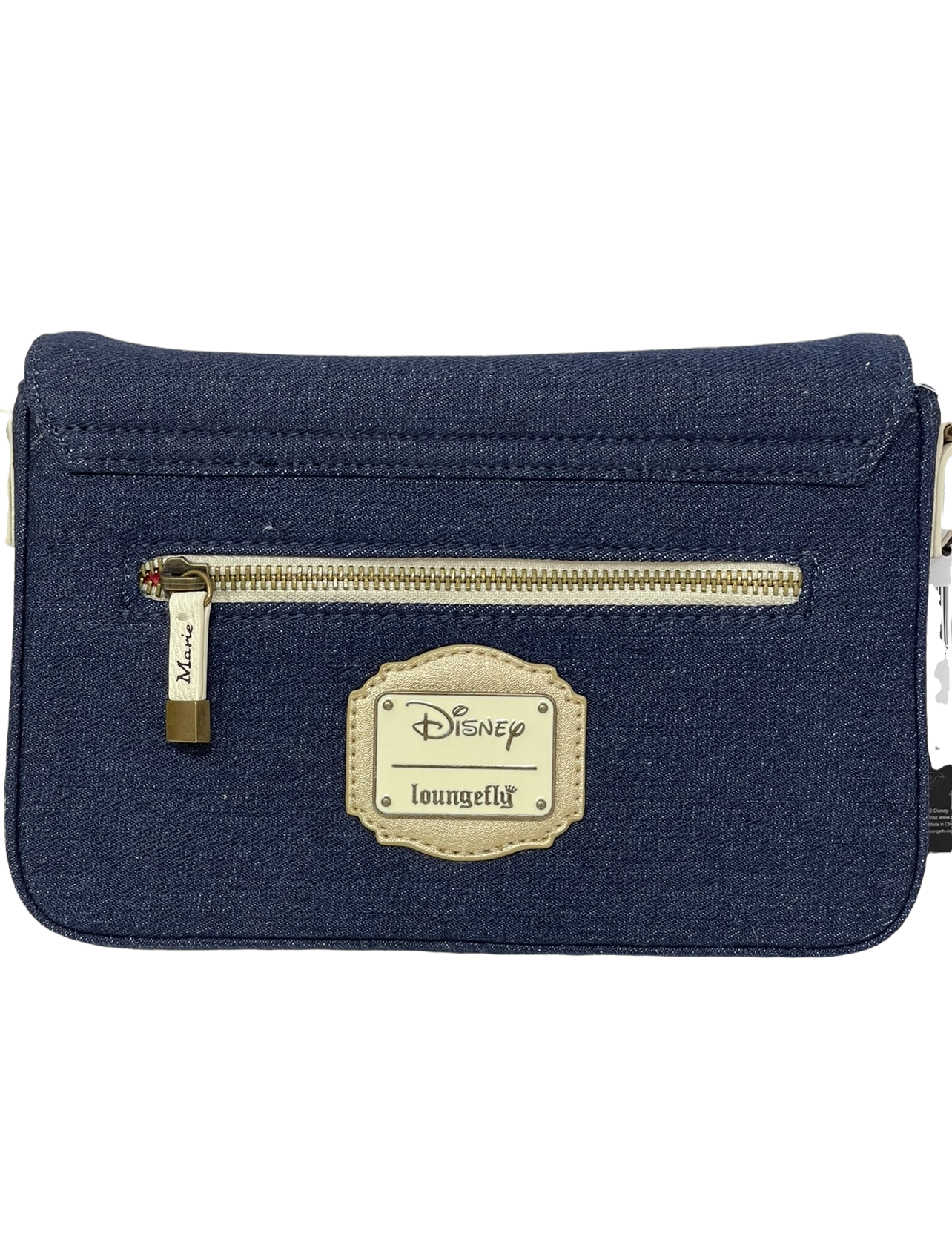 Disney Epcot France World Showcase Marie Loungefly Crossbody Purse