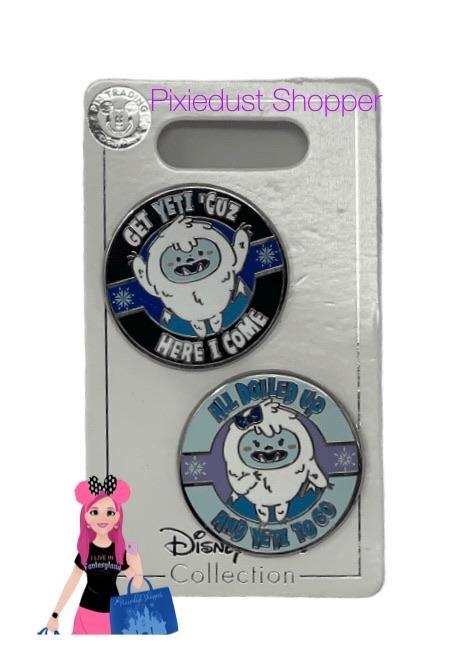 Disney Animal Kingdom Yeti 2 Pin Set - World of Treasures