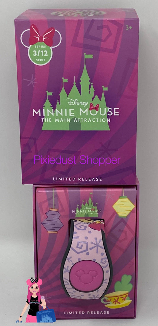 Minnie Mouse: The Main Attraction MagicBand 2 – Mad Tea Party – Limited Release Teacup - World of Treasures