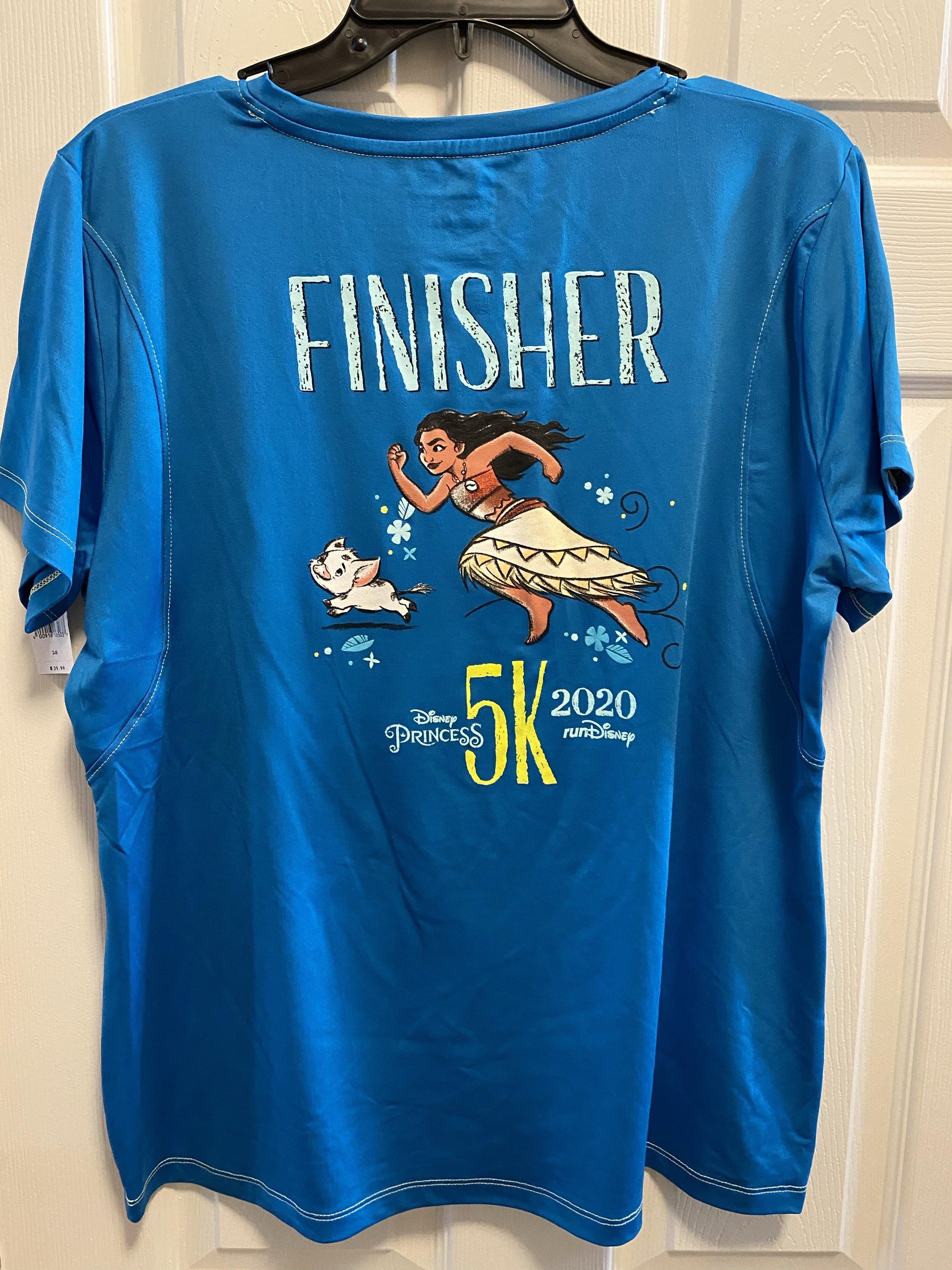 RunDisney 2020 Princess Half Marathon Moana 5K I Did It Finisher Shirt - World of Treasures