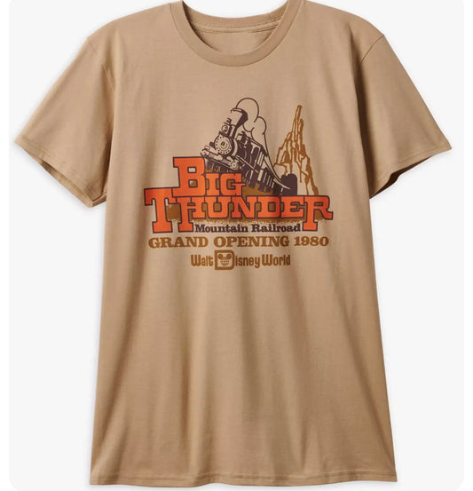 Disney World 50th Anniversary Vault Big Thunder Mountain Shirt