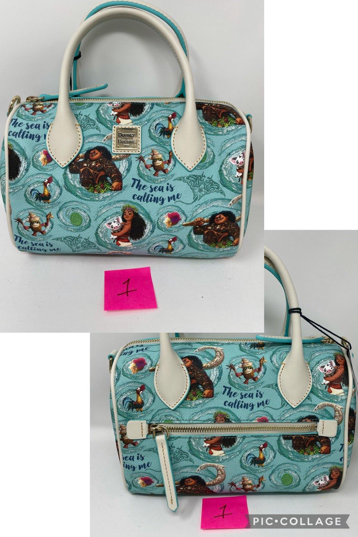 Disney Dooney & Bourke Moana Satchel Crossbody Purse - World of Treasures