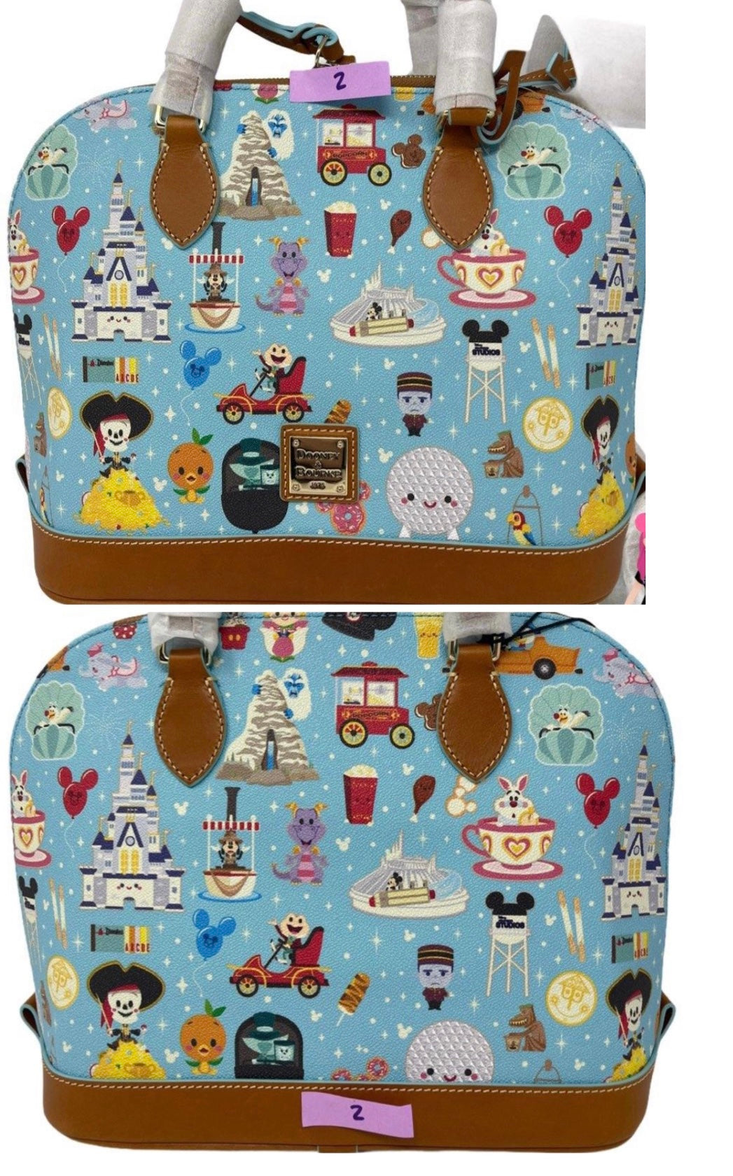 Disney Parks Dooney & Bourke Zip Satchel Crossbody Bag by Jerrod Maruyama