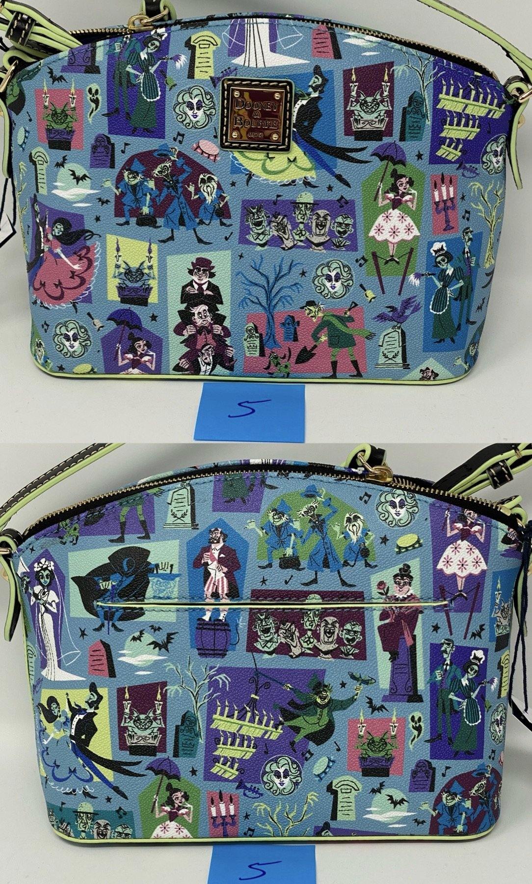 Disney Dooney and Bourke The Haunted Mansion Crossbody Bag Purse - World of Treasures