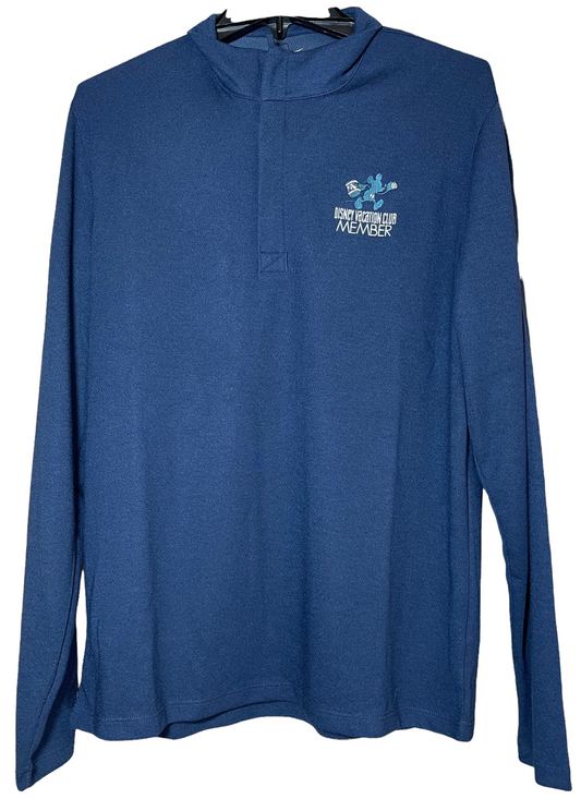 Disney Vacation Club Mickey Nike Dri Fit Half Zip Pull Over