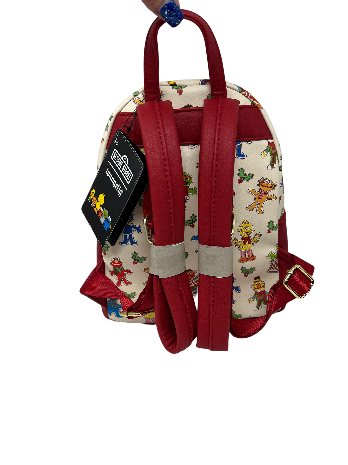 Sesame Street Gingerbread Christmas Loungefly Backpack SeaWorld