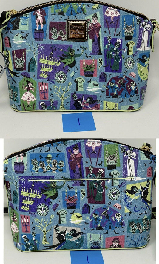 Disney Dooney and Bourke The Haunted Mansion Crossbody Bag Purse - World of Treasures