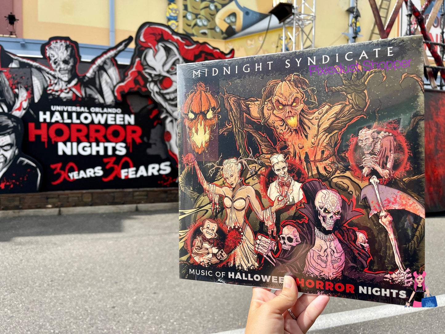 Universal Studios Halloween Horror Nights 2021  Vinyl Record-LE - World of Treasures