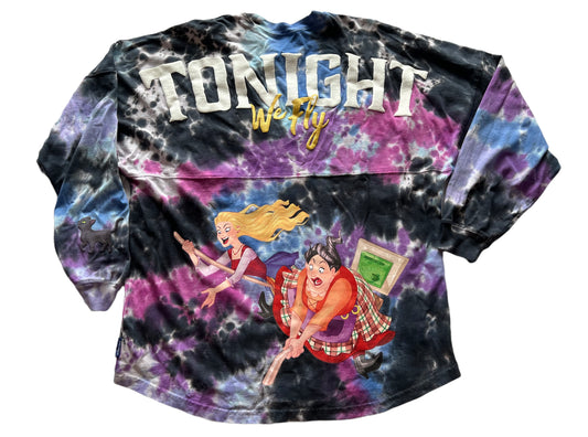 Disney Hocus Pocus Tonight We Fly Tie Dye Spirit Jersey