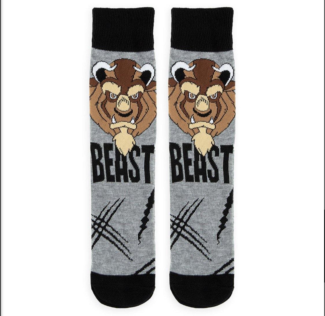 Disney Adult Beast Socks - World of Treasures