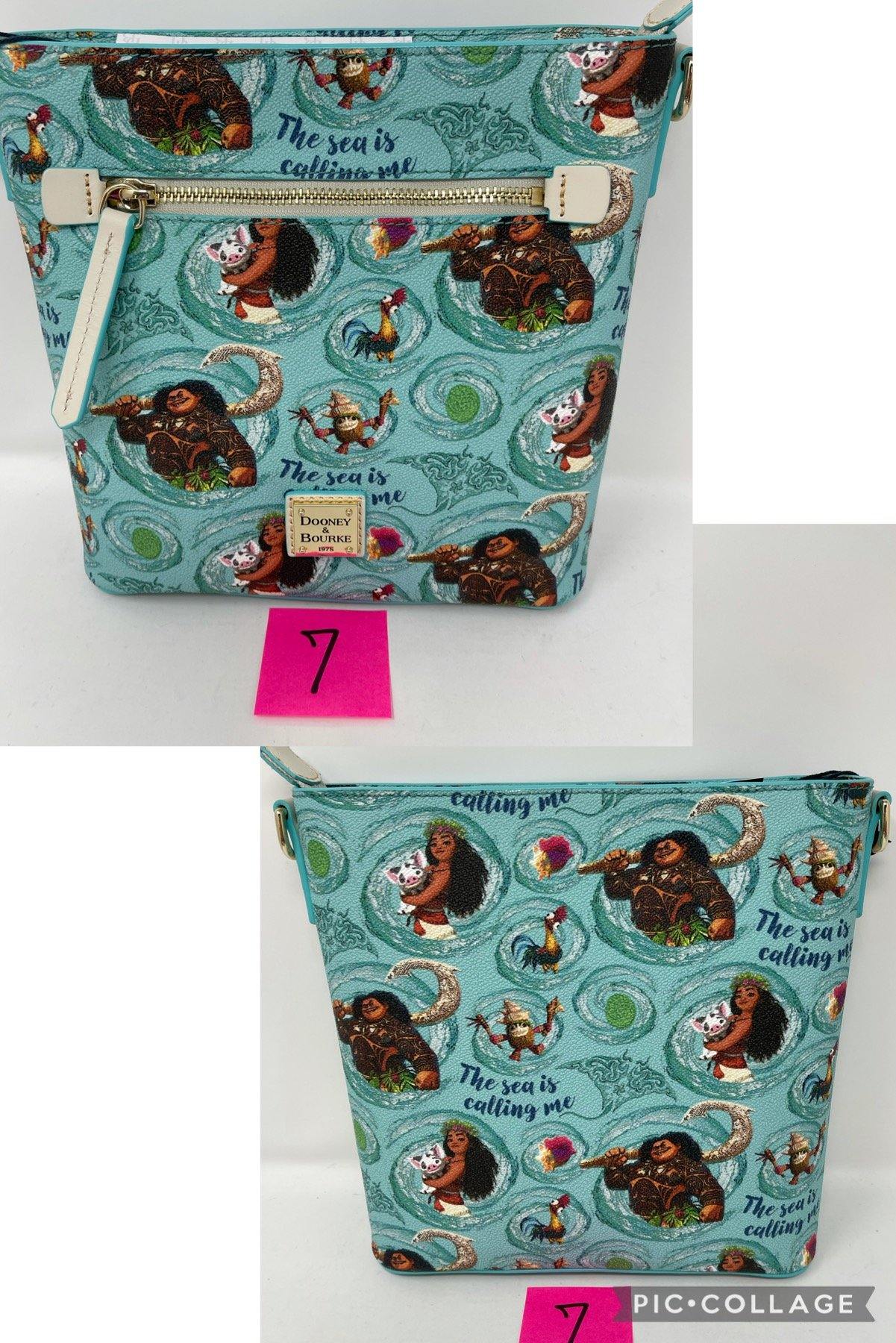 Disney Dooney & Bourke Moana Crossbody Bag Purse - World of Treasures