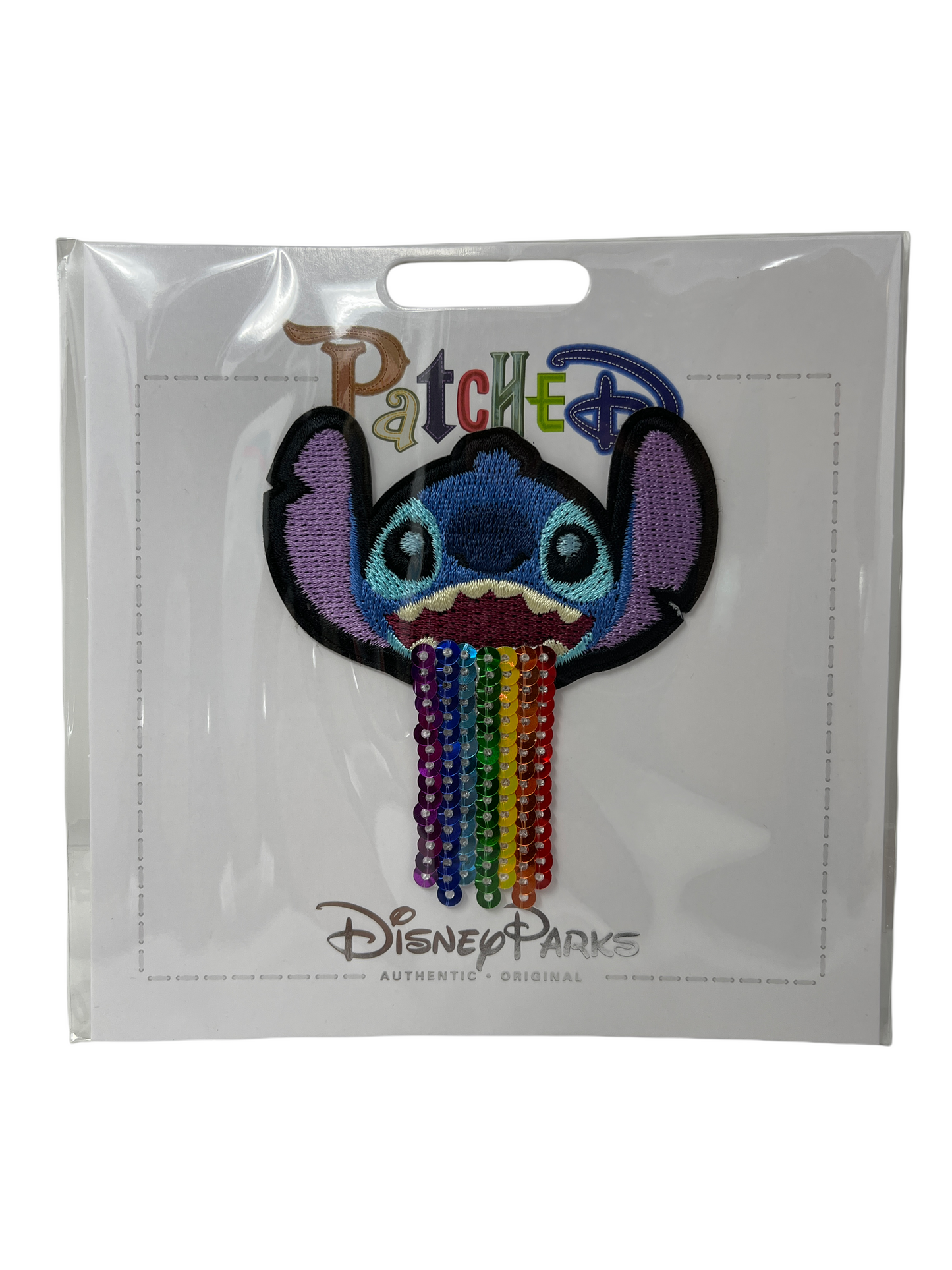 Disney Stitch Rainbow PatcheD