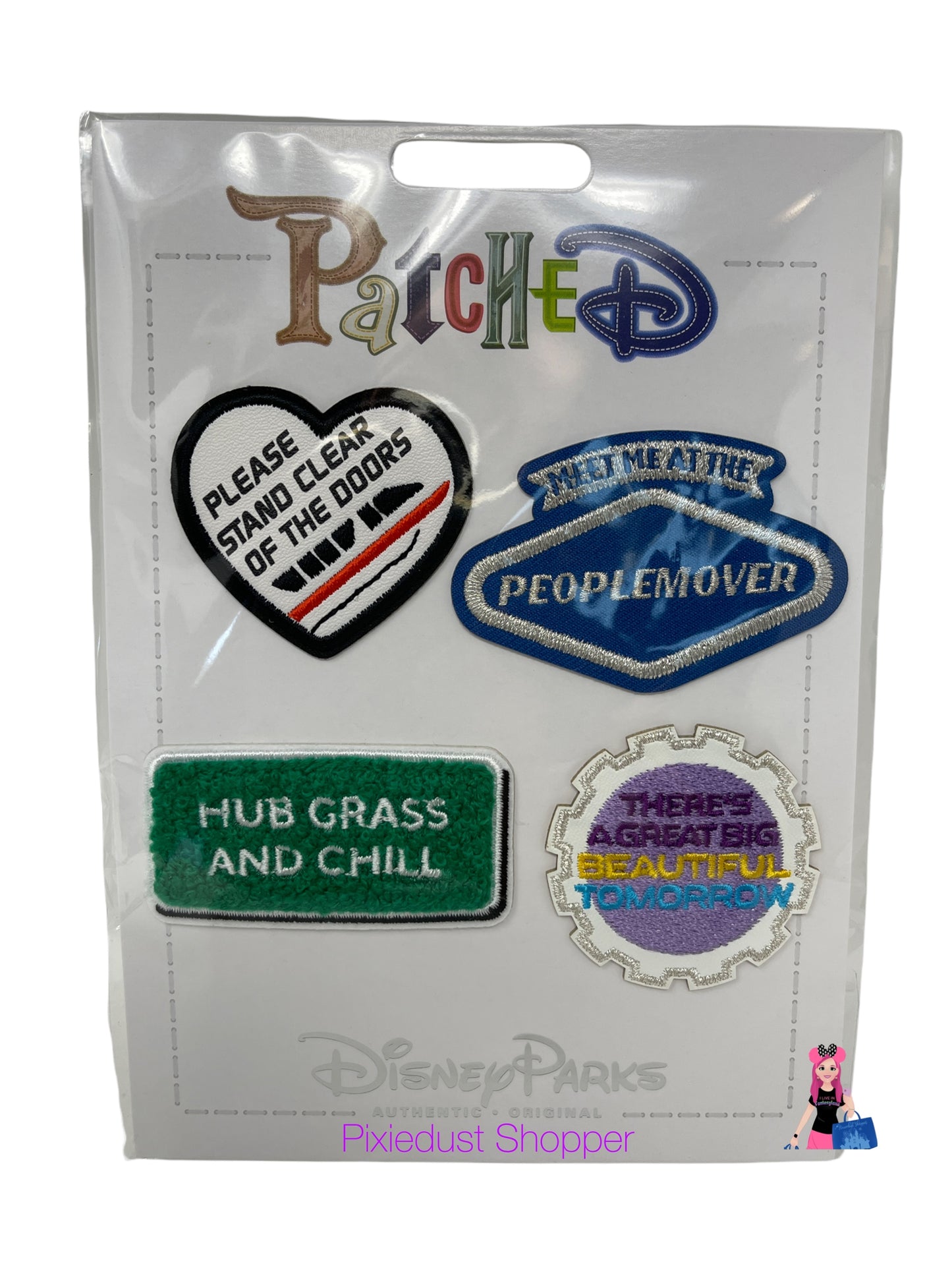 Disney Magic Kingdom Favorites PatcheD Set