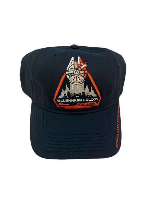 Disney Star Wars Galaxy’s Edge Millennium Falcon Black Spire Outpost Hat