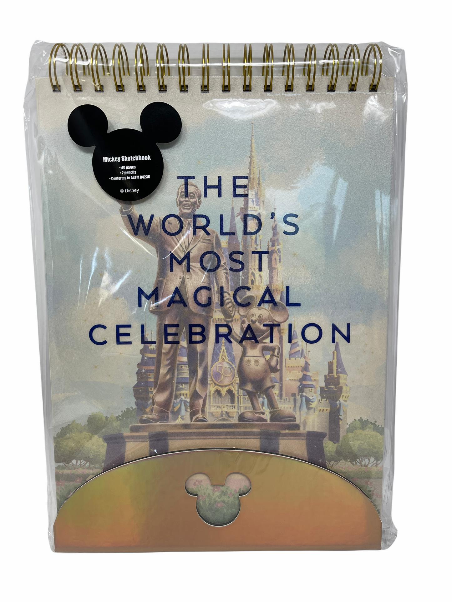 Partners Sketchbook from Walt Disney World 50th Anniversary