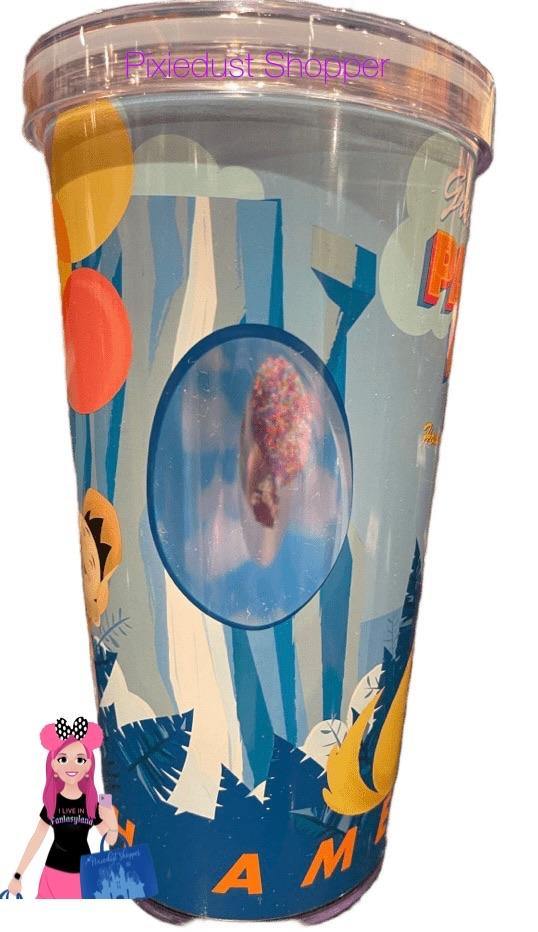 Disney UP Paradise Falls Tumbler Cup with Straw - World of Treasures