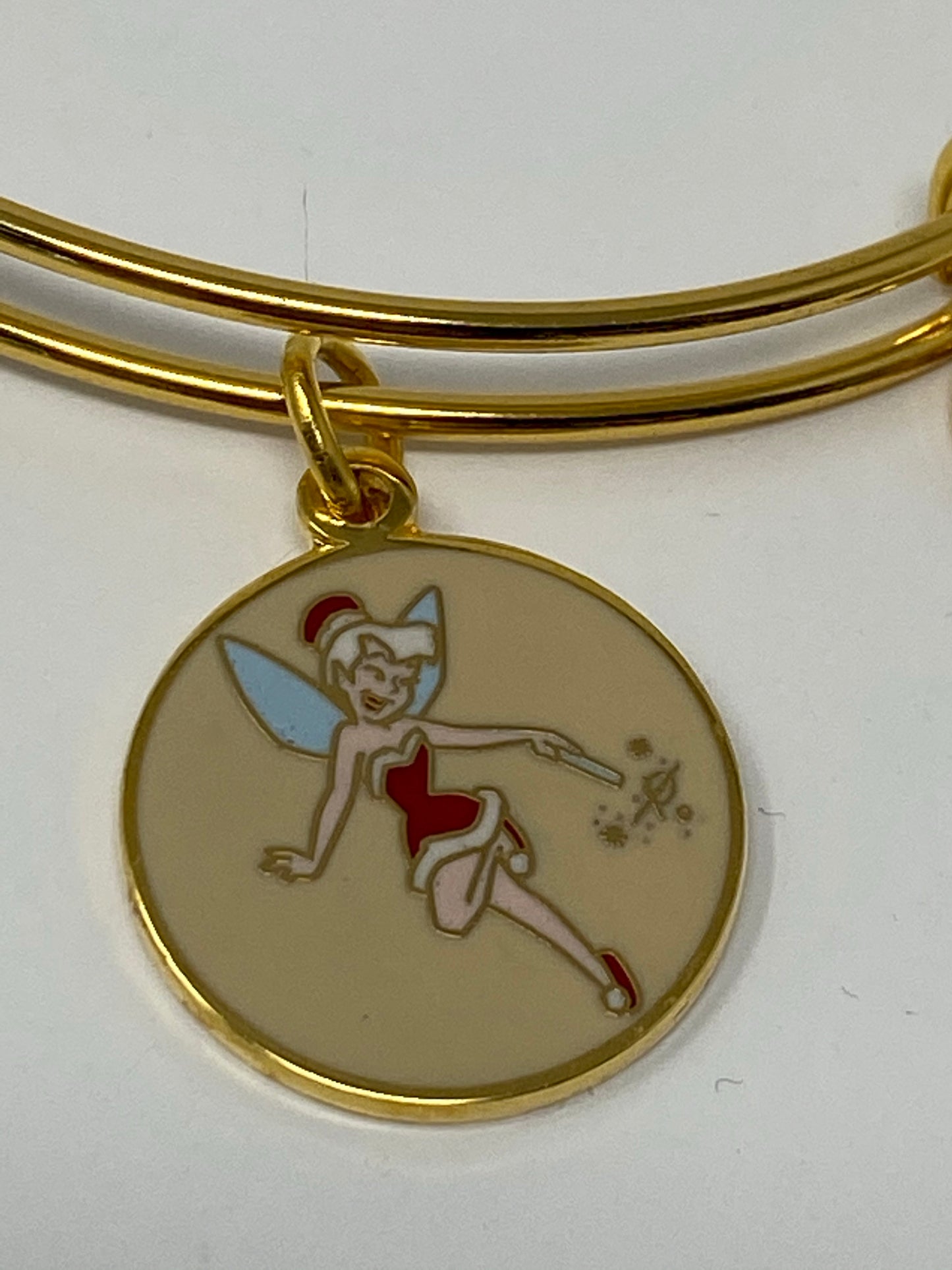 Disney Tinkerbell Christmas Santa Alex and Ani Bracelet