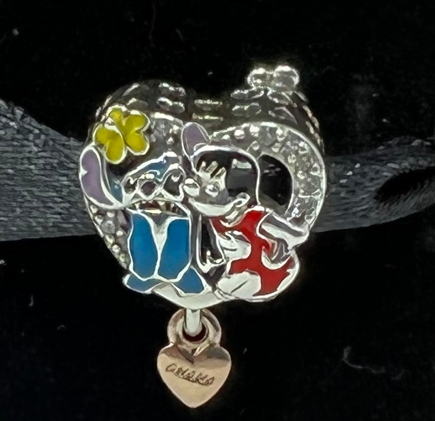 Disney Pandora LILO and Stitch Ohana Charm