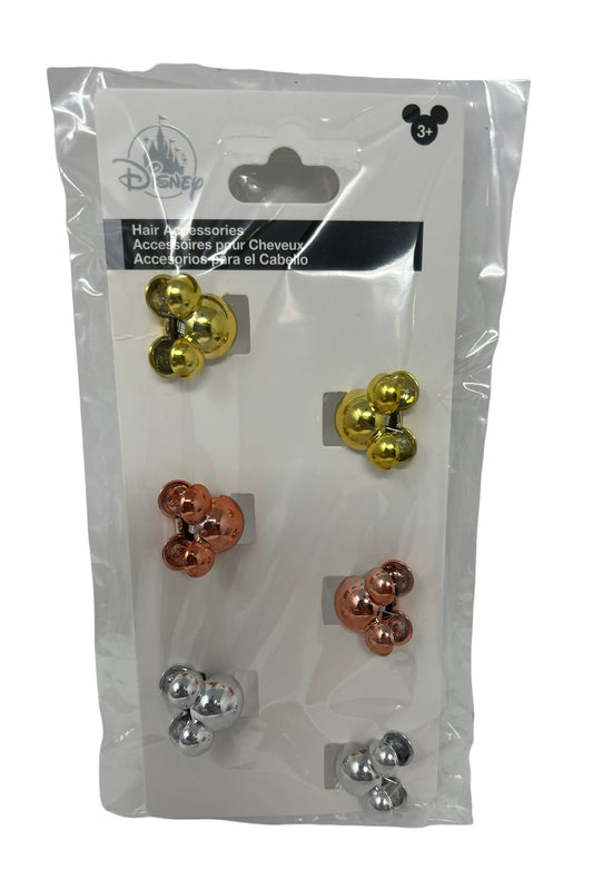 Disney Mickey Metallic Hair Clip Accessories