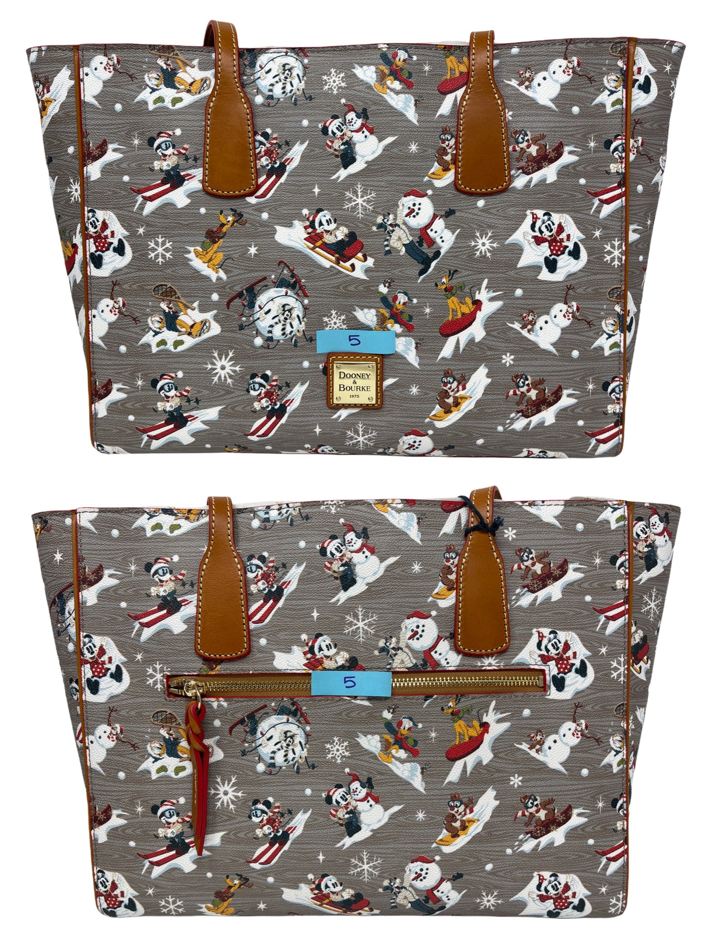 Disney Dooney & Bourke Mickey & Friends Holiday Tote