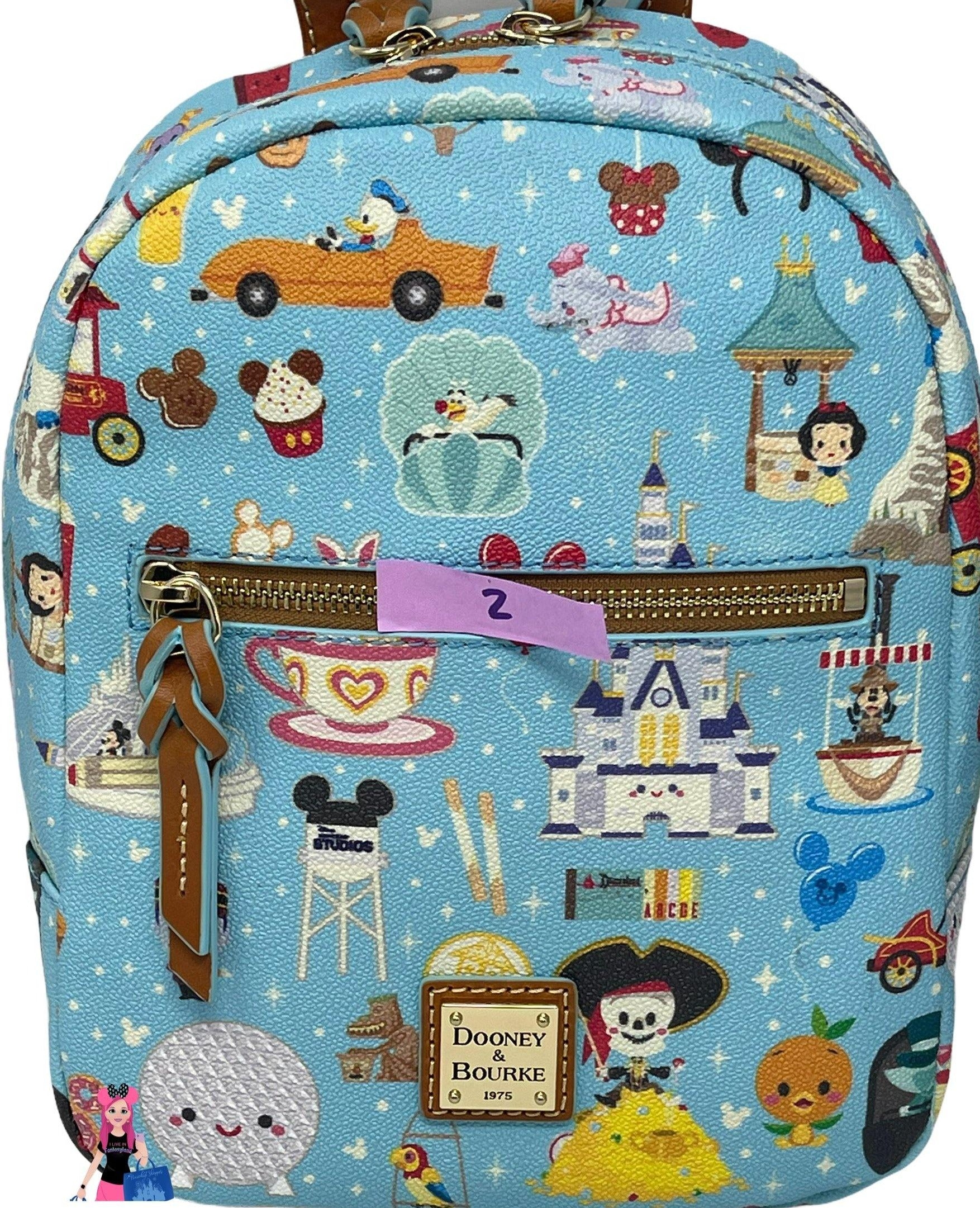 Disney Parks Dooney & Bourke Backpack by Jerrod Maruyama - World of Treasures