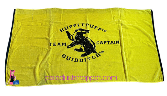 Universal Studios Harry Potter HufflePuff Beach Towel - World of Treasures