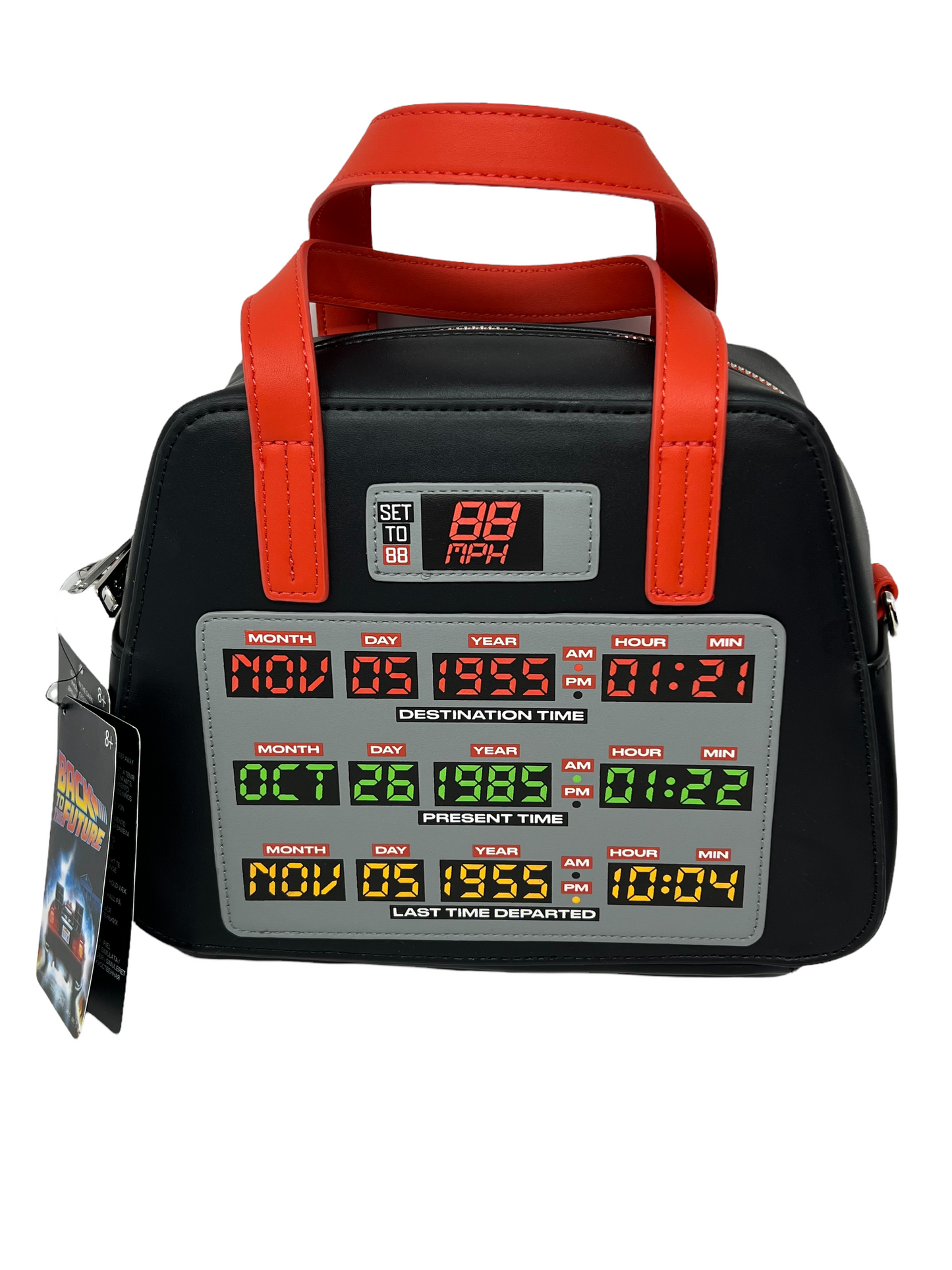 Universal Studios Back to the Future Loungefly Crossbody Purse