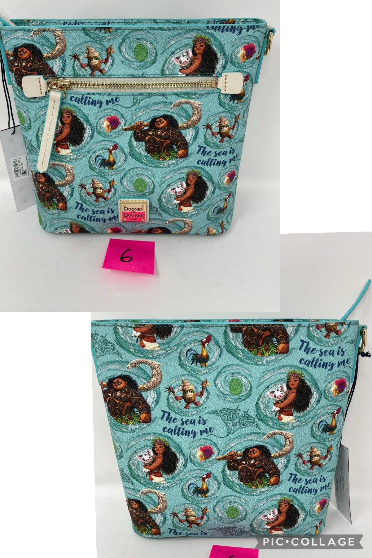 Disney Dooney & Bourke Moana Crossbody Bag Purse - World of Treasures