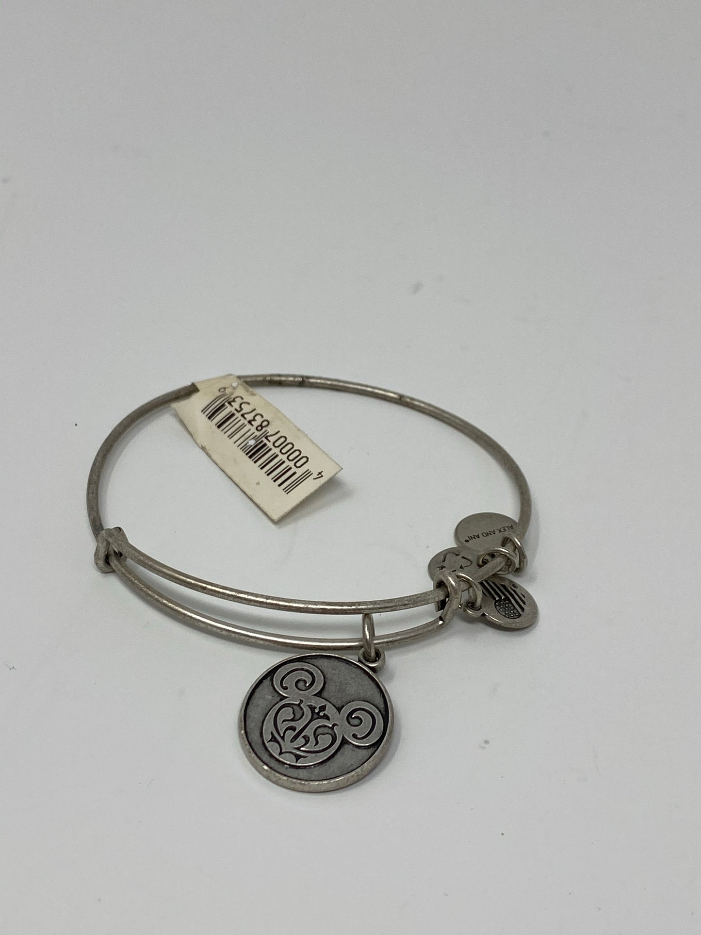 Disney Mickey Filagree Silver or Rose Gold Alex and Ani Bracelet