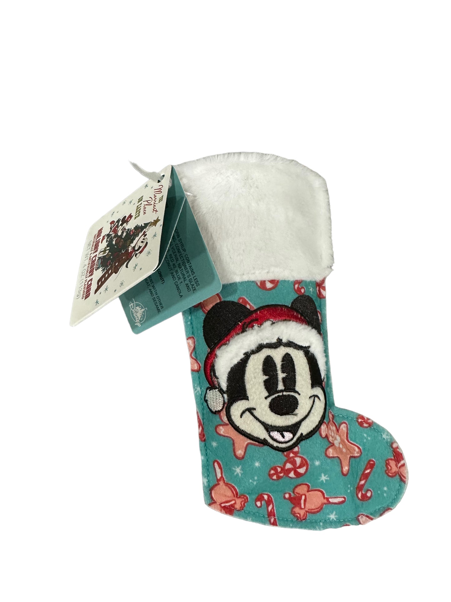Disney Mickey Felt Stocking with Candy