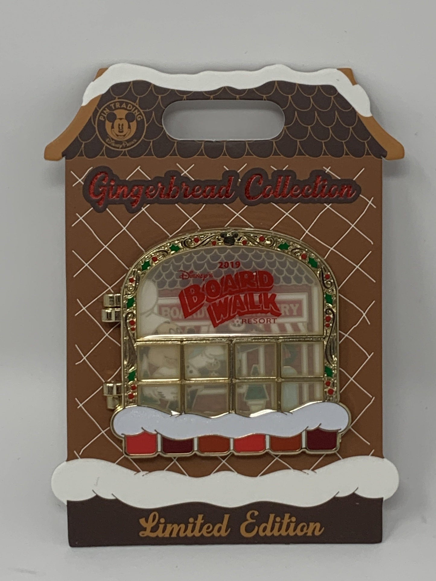 Disney Gingerbread House Pin - 2019 - World of Treasures