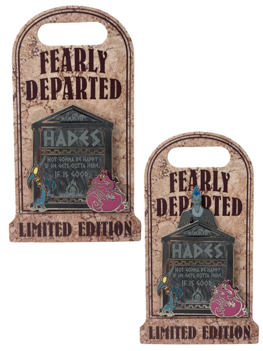 Hades Fearly Departed Limited Edition Articulated Pin from Disney Parks