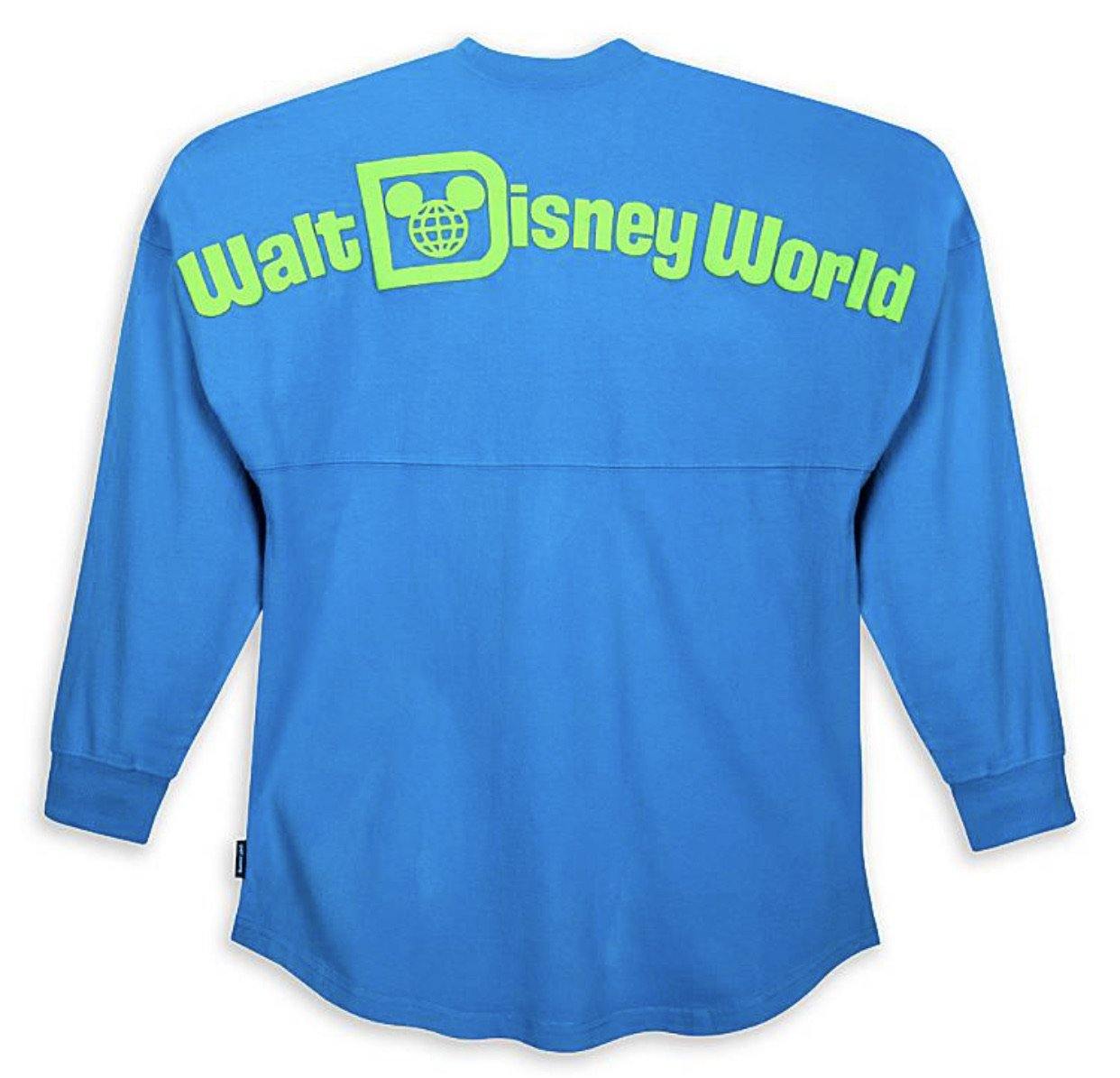 Walt Disney World Spirit Jersey for Adults – Neon Blue - World of Treasures