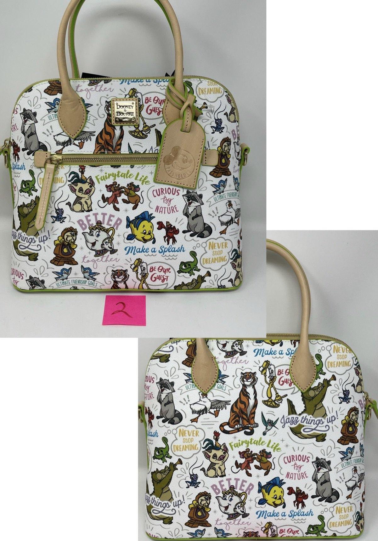 Disney Sidekicks Dooney & Bourke Satchel Crossbody Purse –Passholder - World of Treasures