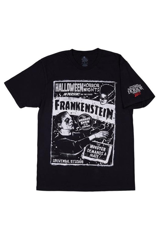 Universal Studios Halloween Horror Nights 2021 Frankenstein Shirt for Adults - World of Treasures