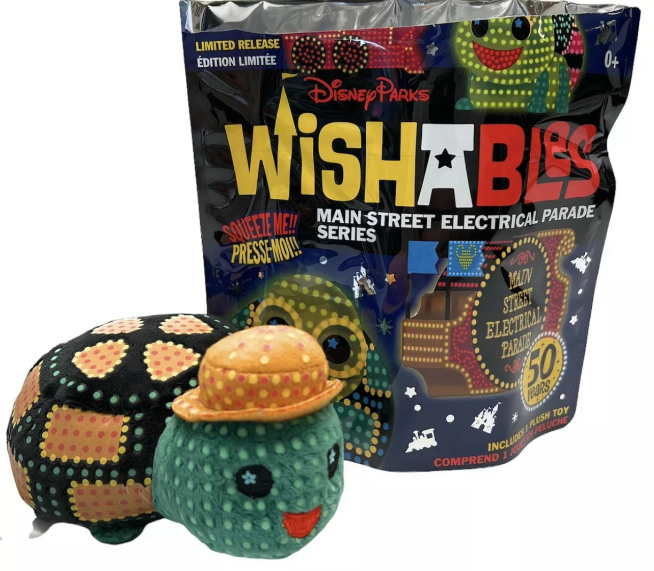 Disney Main Street Electrical Parade Wishables-Turtle Variant