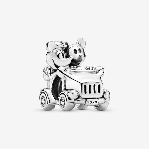 Disney Mickey and Minnie Car Pandora Charm - World of Treasures