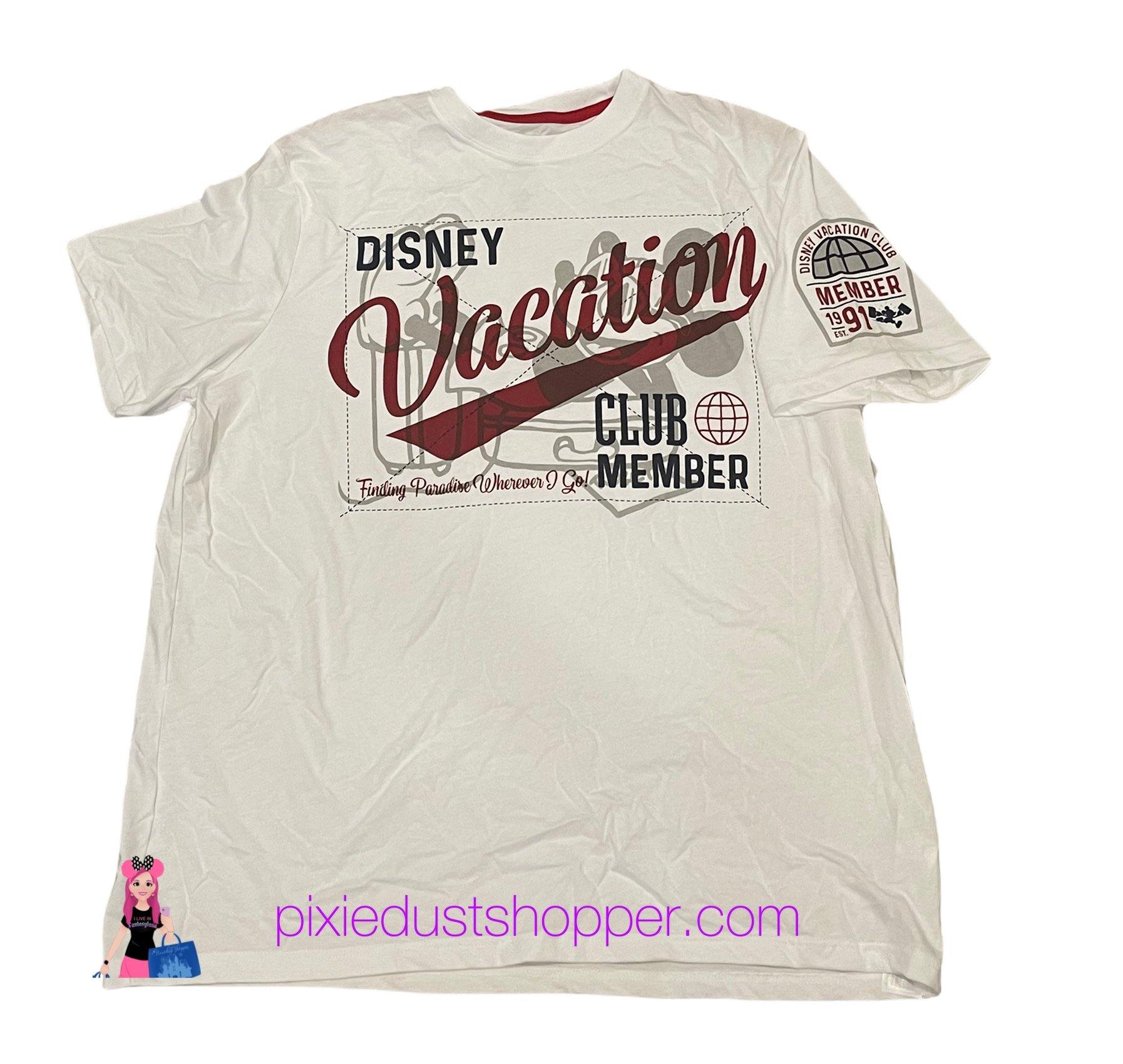 Disney Vacation Club Mickey Shirt for Men - World of Treasures