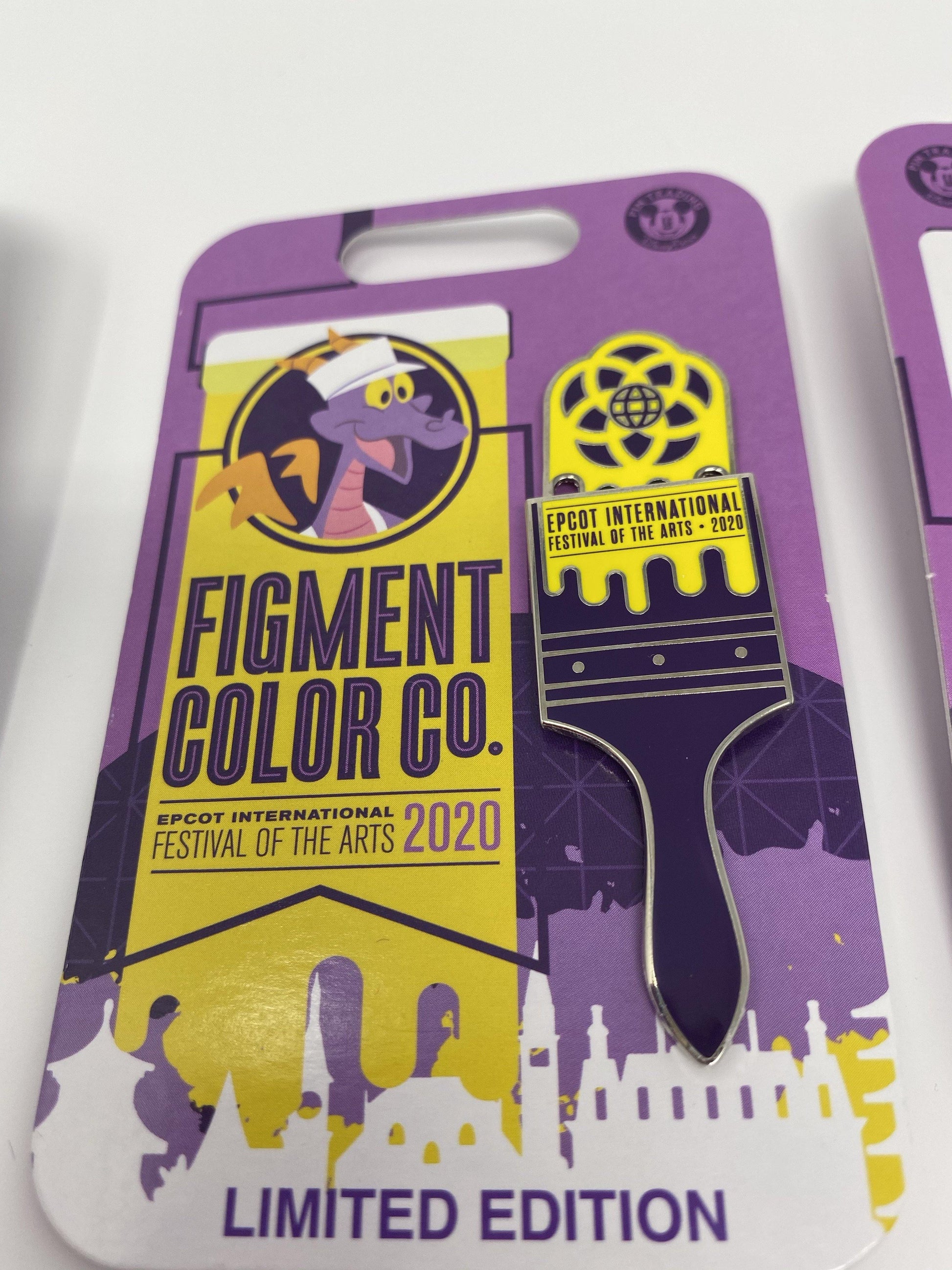 Disney Epcot Festival of Arts 2020 Figment Pin - World of Treasures