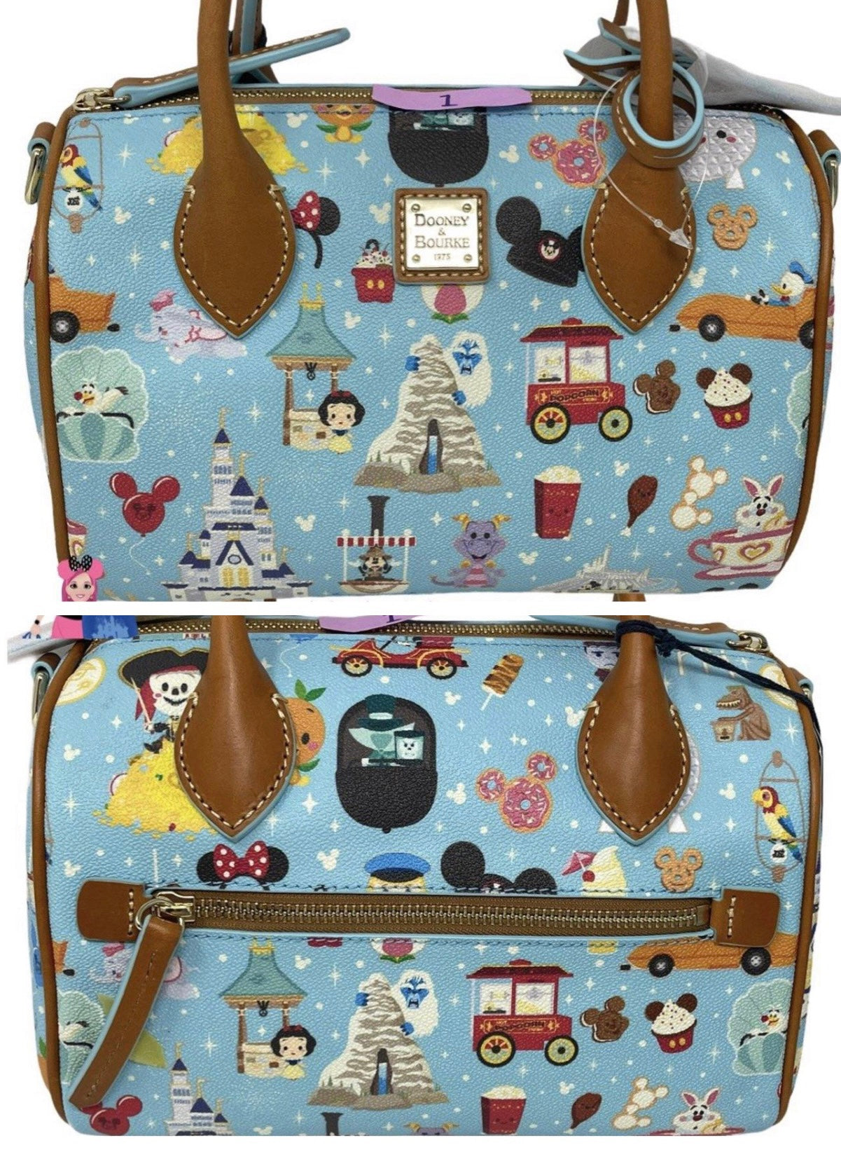 Disney Parks Dooney & Bourke Barrel Crossbody Bag by Jerrod Maruyama